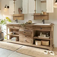 Zdjęcie Podwójna szafka łazienkowa Farum