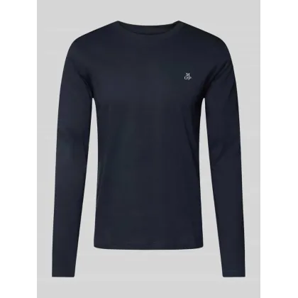 Zdjęcie Bluzka z długim rękawem o kroju regular fit z czystej bawełny ekologicznej