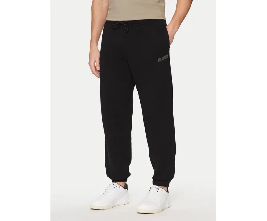 obrazek 1 Guess Spodnie dresowe Z4YB00 KAIJ1 Czarny Relaxed Fit