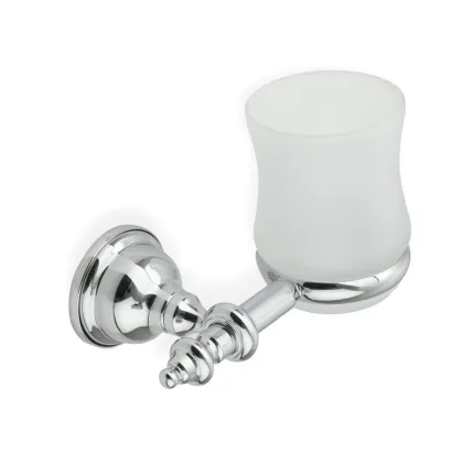 Zdjęcie Naścienny uchwyt na szklankę do łazienki w stylu tradycyjnym – Stilhaus