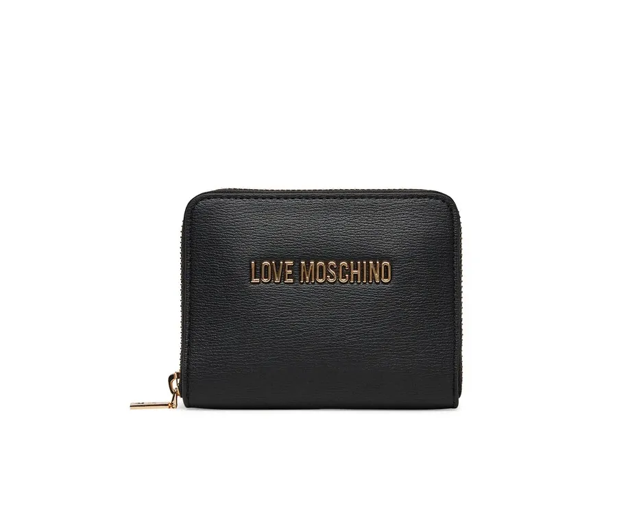 obrazek 1 LOVE MOSCHINO Mały Portfel Damski JC5702PP1MLD0000 Czarny