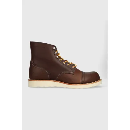 Zdjęcie Red Wing Iron Ranger Traction Tred buty kolor brązowy 8088