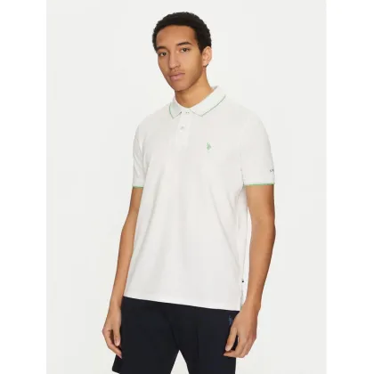 Zdjęcie U.S. Polo Assn. Polo MUP3508 Biały Regular Fit