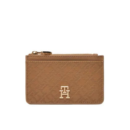 Zdjęcie Tommy Hilfiger Etui na karty kredytowe Th Distinct Long Cc Holder Mono AW0AW17401 Brązowy