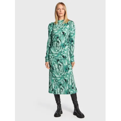 Zdjęcie Gestuz Sukienka koktajlowa Ravagz 10906551 Zielony Slim Fit