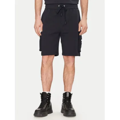 Zdjęcie Moose Knuckles Szorty sportowe Hartsfield M14MR794 Granatowy Regular Fit