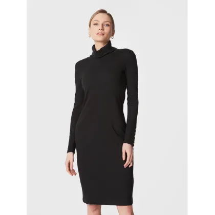 Zdjęcie LAUREN RALPH LAUREN Sukienka dzianinowa 250881980 Czarny Slim Fit
