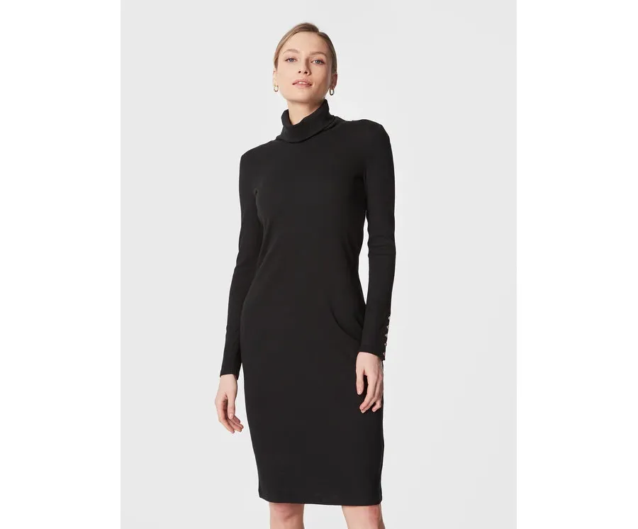 obrazek 1 LAUREN RALPH LAUREN Sukienka dzianinowa 250881980 Czarny Slim Fit