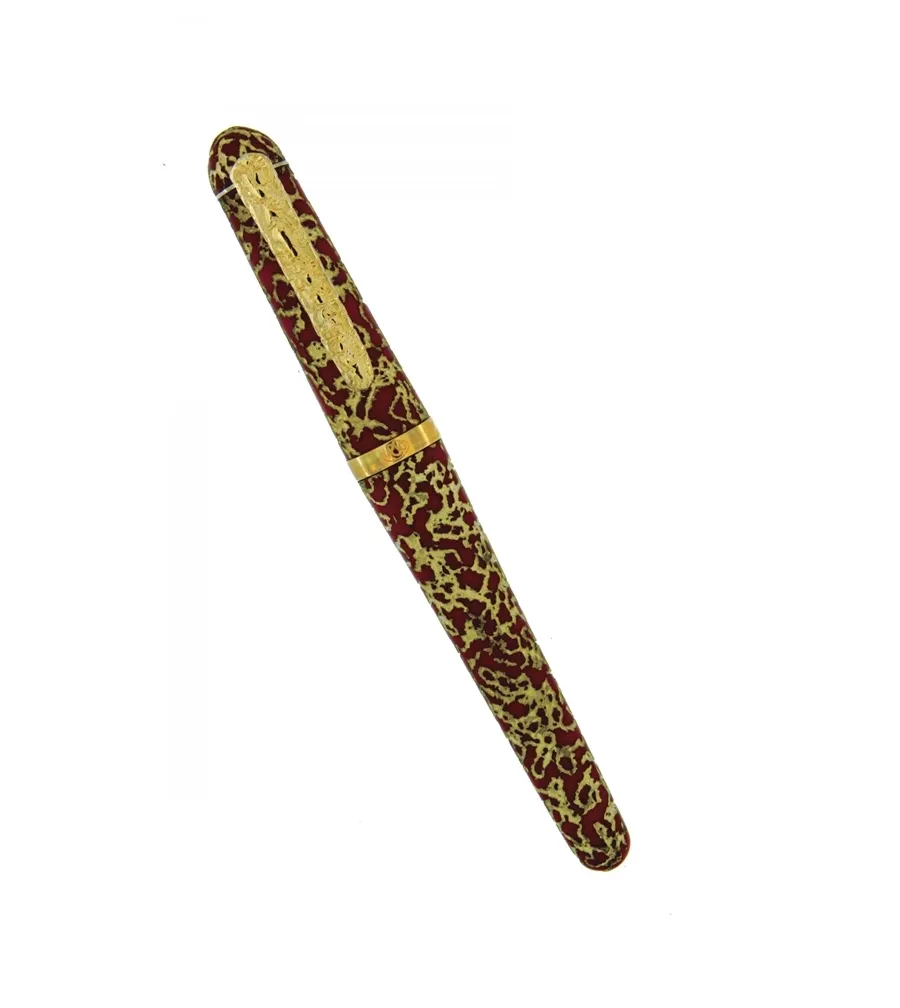 obrazek 5 Eleganckie pióro wieczne Urso z kolekcji Crisopea Red Coral Gold