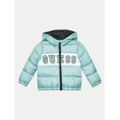 Zdjęcie Guess Kurtka puchowa N4YL10 WGB60 Niebieski Regular Fit