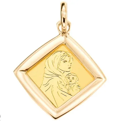 Zdjęcie Medal Madonny z Dzieciątkiem włoskiego producenta