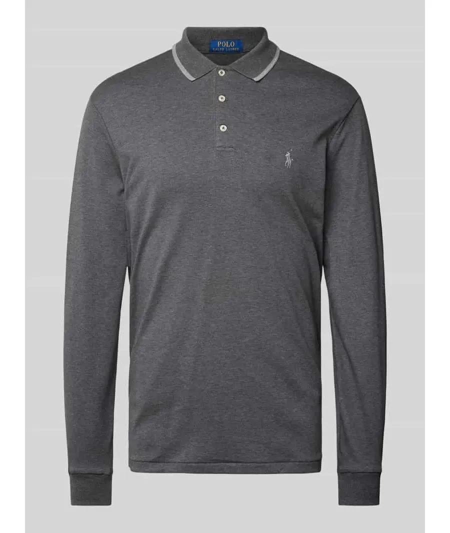 obrazek 1 Koszulka polo o kroju slim fit z wyhaftowanym logo