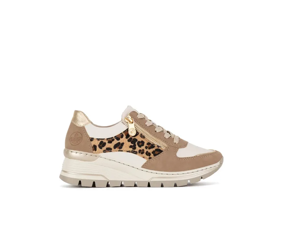 obrazek 1 Rieker Sneakersy N8308-64 Beżowy