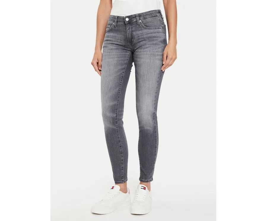 obrazek 1 Tommy Jeans Jeansy Sophie DW0DW19260 Szary Skinny Fit
