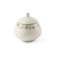 Zdjęcie Nowoczesna czeska cukiernica z porcelany z kolekcji NatureLine – Leander