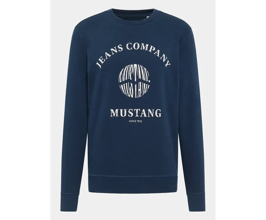 obrazek 1 Mustang Bluza Clio 1014785 Granatowy Regular Fit