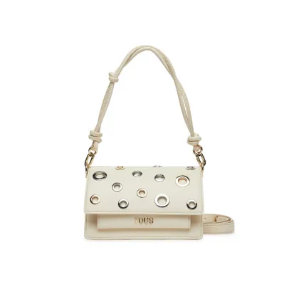 Zdjęcie TOUS Torebka Audree Eyelets 2002202901 Beżowy