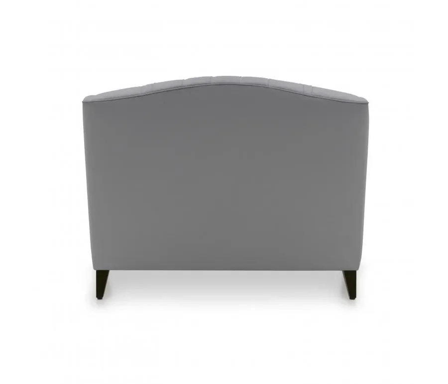 obrazek 3 Szara elegancka sofa 2-osobowa w stylu nwoczesnym - Sevensedie