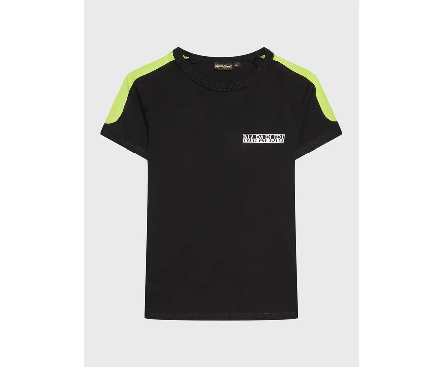 obrazek 1 Napapijri T-Shirt S-Pinta NP0A4H2Y D Czarny Regular Fit