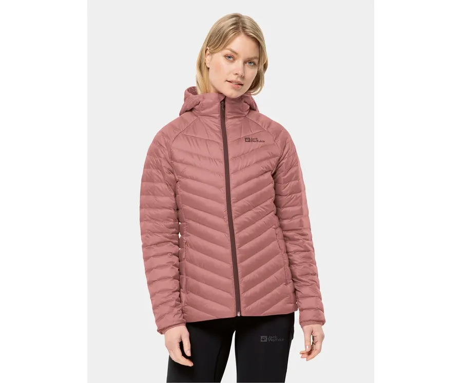 obrazek 1 Jack Wolfskin Kurtka puchowa Passamani Down Hoody 1207101 Różowy Regular Fit