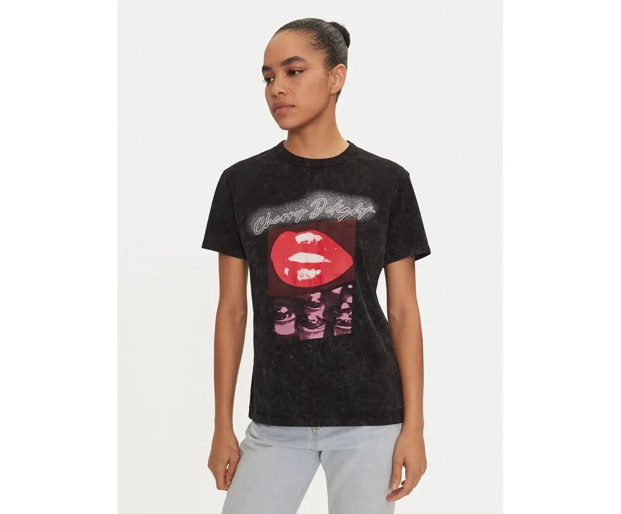 obrazek 1 Hugo T-Shirt 50524090 Czarny Regular Fit HUGO