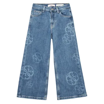 Zdjęcie Guess Jeansy J5YA11 D4MS0 Niebieski Palazzo Fit