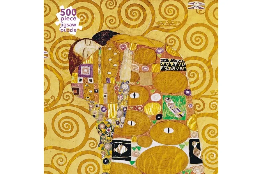 obrazek 1 Puzzle dla dorosłych Gustav Klimt: Spełnienie - Flame Tree Publishing