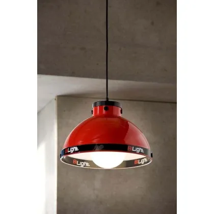 Zdjęcie Lampa wisząca w kolorze czerwonym do pokoju małego kierowcy - Cilek