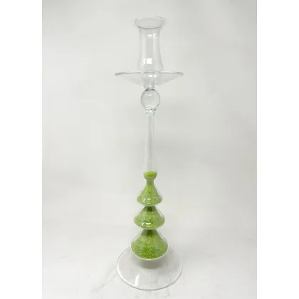 Zdjęcie Prestiżowy świecznik ze szkła Murano