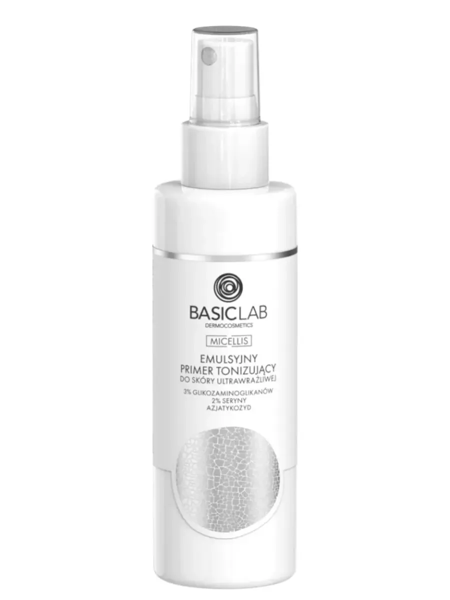 obrazek 1 BasicLab Primer tonizujący do skóry ultrawrażliwej 150 ml Basiclab Dermocosmetics