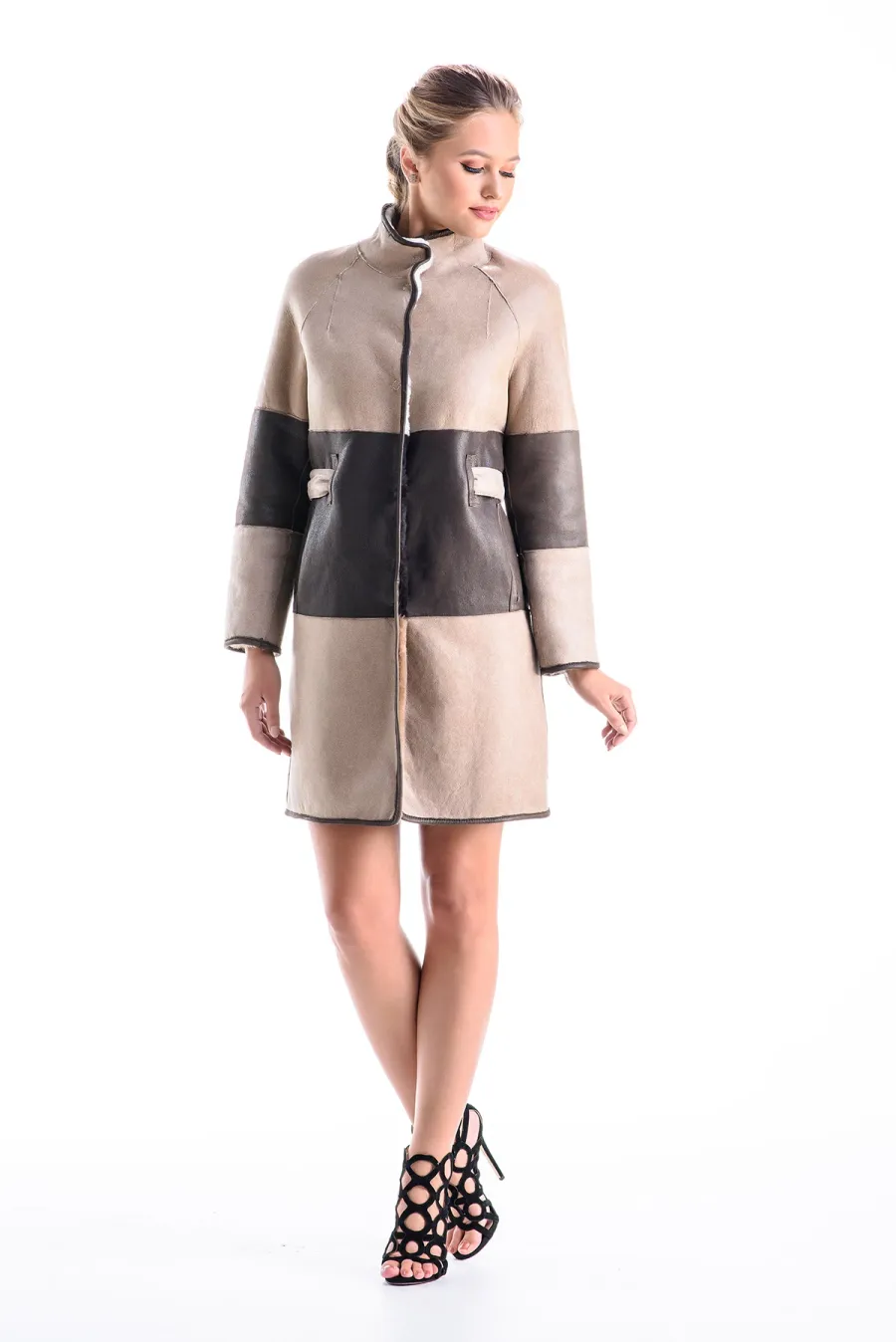 picture 2 Elegant and feminine mouton fur coat - A&A Vesa