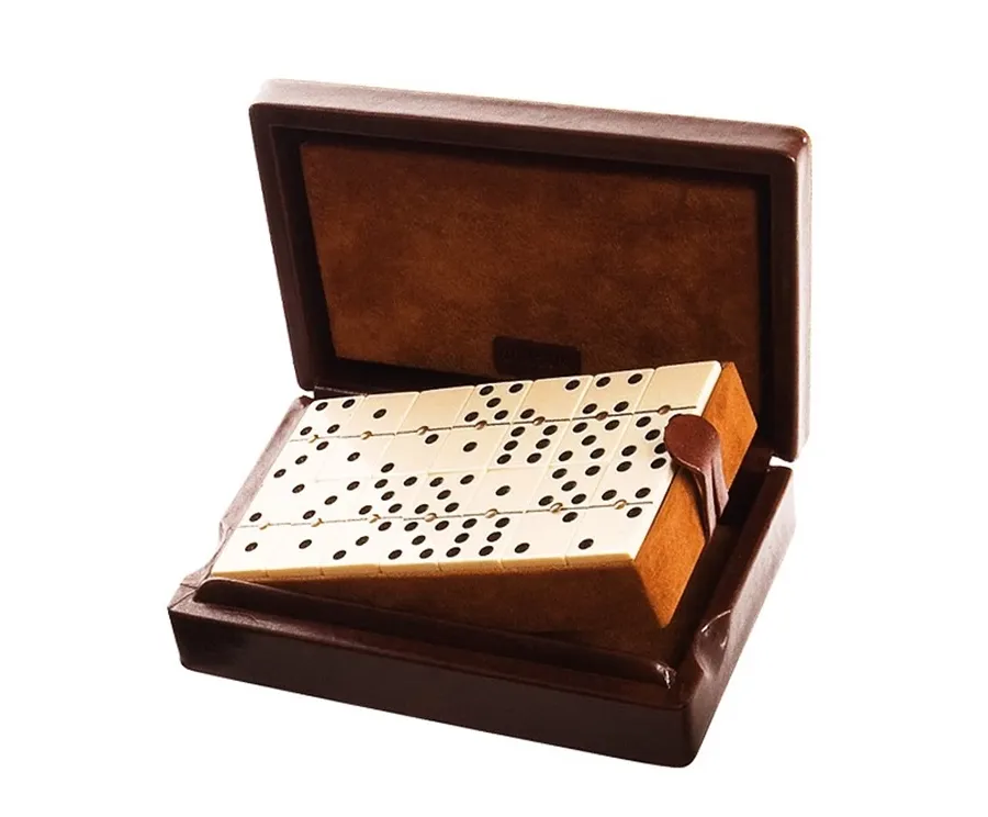 obrazek 1 Luksusowy zestaw do gry w domino