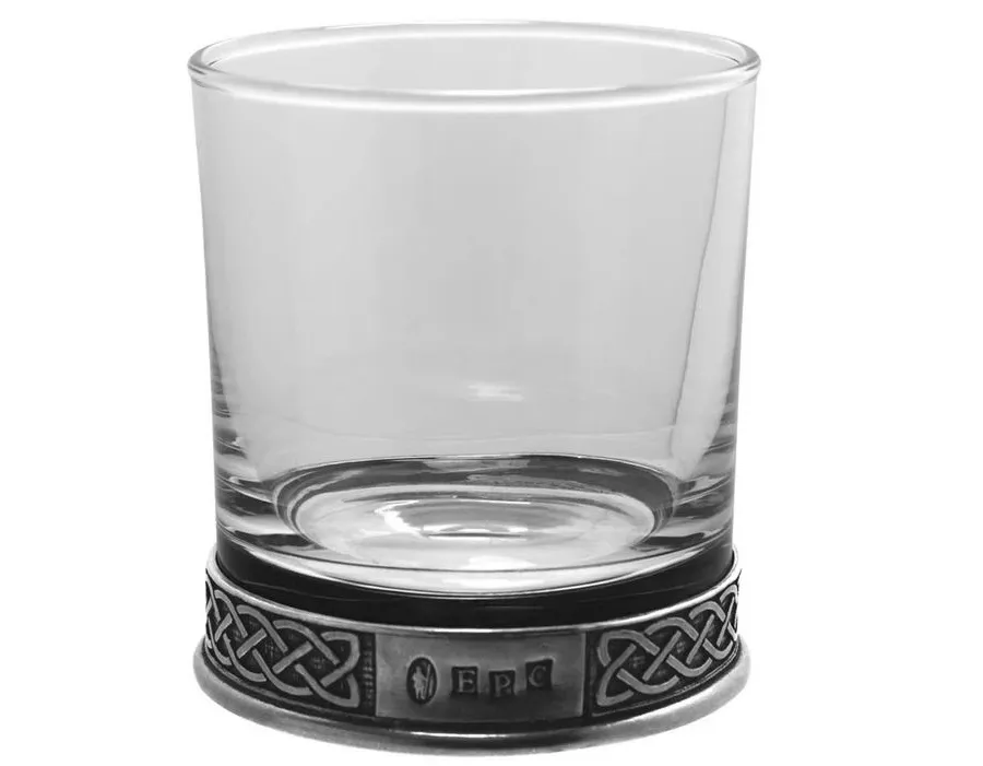obrazek 1 Wysokiej jakości szklanka do whisky z celtyckim wzorem u podstawy