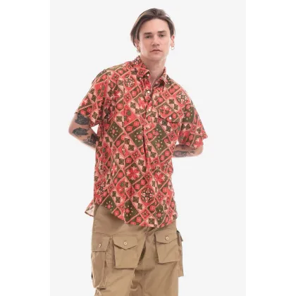 Zdjęcie Engineered Garments koszula bawełniana męska regular z kołnierzykiem button-down 22S1A001-ET002