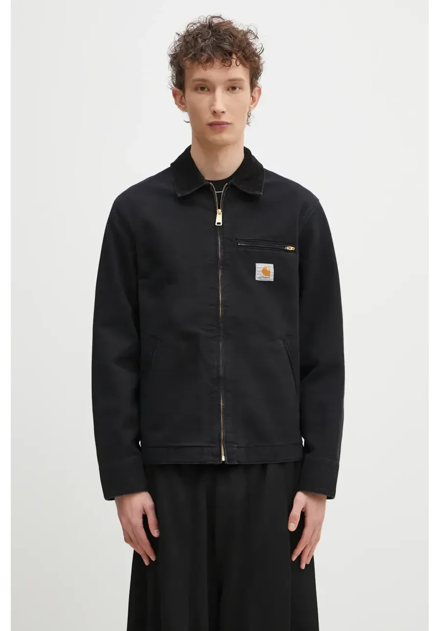 obrazek 1 Carhartt WIP kurtka jeansowa Detroit Jacket kolor czarny przejściowa I034819.00E4O
