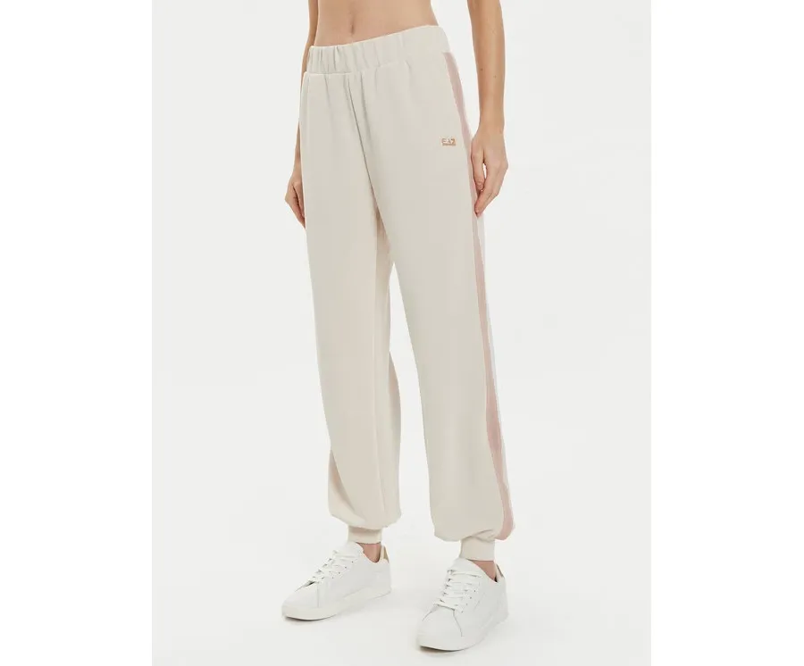 obrazek 1 EA7 Emporio Armani Spodnie dresowe 6DTP74 TJZBZ 1120 Beżowy Regular Fit