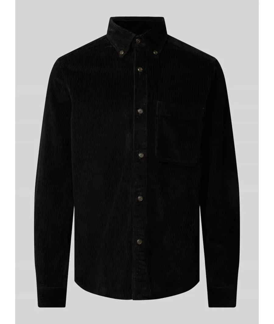 obrazek 1 Kurtka koszulowa o kroju regular fit z kołnierzykiem typu button down model ‘Nero’
