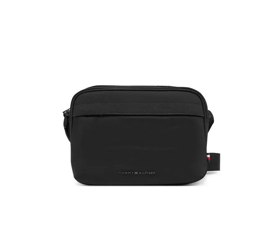 obrazek 1 Tommy Hilfiger Saszetka Th Repreve Camera Bag AM0AM13187 Czarny