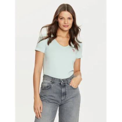 Zdjęcie Guess T-Shirt W2YI45 J1314 Zielony Slim Fit