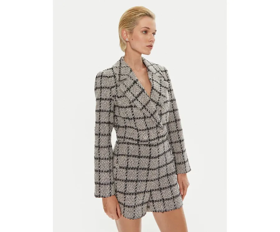 obrazek 1 Bruuns Bazaar Marynarka Nanyas BBW4175 Szary Loose Fit
