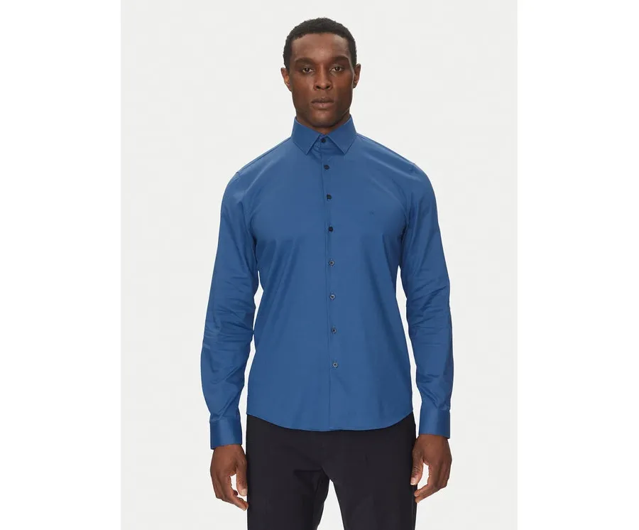 obrazek 1 Calvin Klein Koszula K10K114298 Niebieski Slim Fit