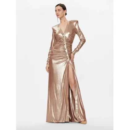 Zdjęcie Babylon Sukienka wieczorowa T_S00833 Złoty Regular Fit