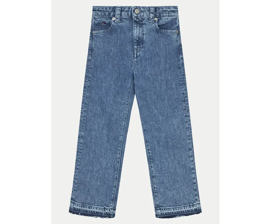 obrazek 1 Tommy Hilfiger Jeansy KG0KG08269 Niebieski Relaxed Fit