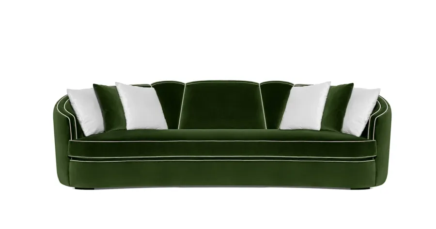 obrazek 4 Zielona sofa o luksusowym wykończeniu - Munna