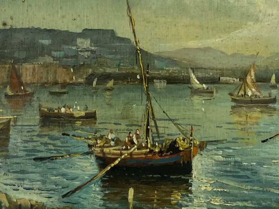 obrazek 5 Włoski obraz z motywem morza 18x24 cm - Luigi Basile