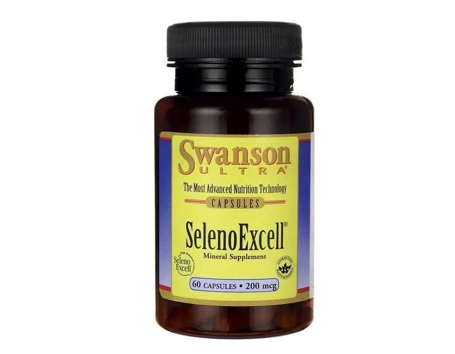 obrazek 1 Swanson SelenoExcell 200 mcg Suplement diety z selenem Kapsułki