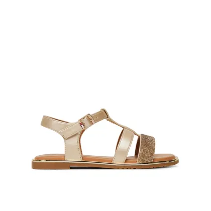 Zdjęcie Tommy Hilfiger Sandały T3A2-33781-1372 M Złoty