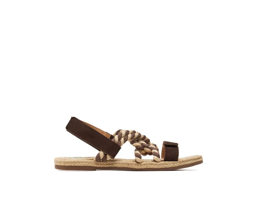 obrazek 1 Manebi Espadryle Sandals P 7.8 Y0 Brązowy