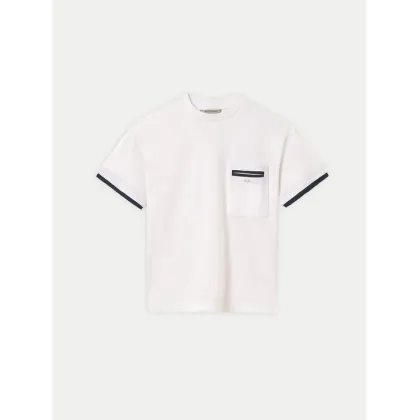 Zdjęcie Mayoral T-Shirt 6004 Biały Regular Fit