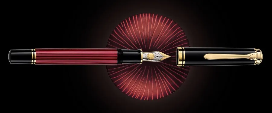 obrazek 1 Fantastyczne pióro wieczne Souverän 800 Black-Red Pelikan